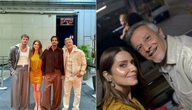 Internautas piram com 'foto de família' de Letícia Spiller e Marcello Novaes Internautas piram com 'foto de família' de Letícia Spiller e Marcello Novaes